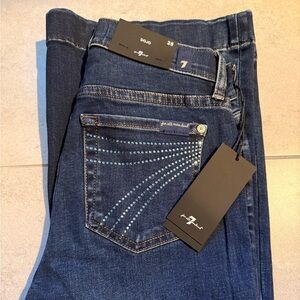 7 For All Mankind Dojo Jeans Flare Jeans - Alexandria Rhinestones